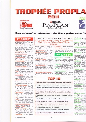 du Golden Child - TROPHEE PROPLAN 2011